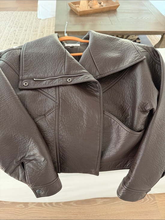 Dear John Jackets & Blazers - Dear John Vegan Leather Bomber Jacket